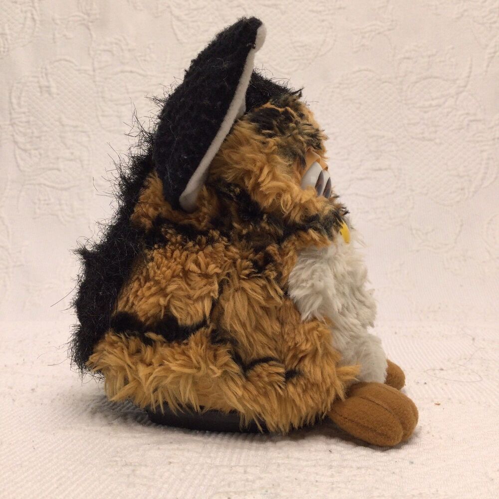 Vintage 90s Furby Tiger Stripe Toy Old Animatronics Memory Lane Parts Only - Picture 4 of 8